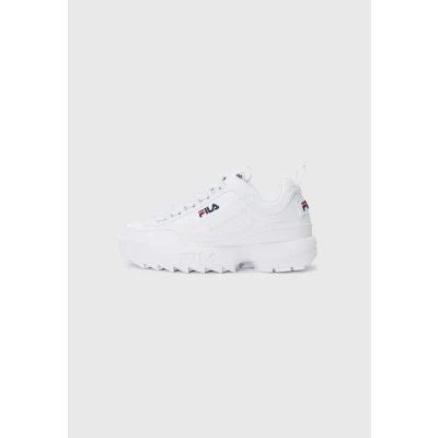Abbildung von FILA Unisex Kinder Disruptor Teens Sneaker, White, 39 EU
