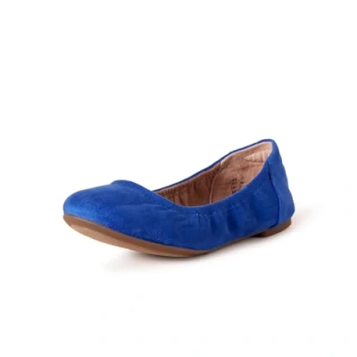 Abbildung von Amazon Essentials Damen Ballerinas Belice Zum Hineinschlüpfen, Dunkelblau, 43 EU Weit