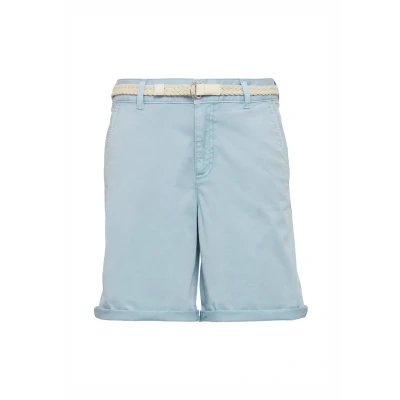 Abbildung von s.Oliver Garment DYE Shorts, Damen, Größe: 34, Hellblau