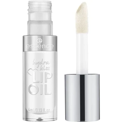 Abbildung von essence hydra kiss LIP OIL, Lipgloss, Nr. 07, Transparent, feuchtigkeitsspendend, pflegend, mit Ölen, glänzend, vegan, ohne Parabene, Mikroplastikpartikel, Nanopartikel frei, 1er Pack (4ml)