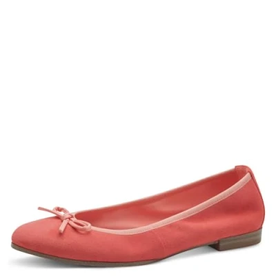 Abbildung von Tamaris Klassischer Ballerina, Damen, Größe: 37, Pale red comb Schuhe