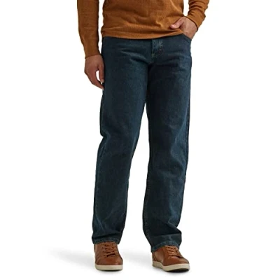 Abbildung von Wrangler Authentics Herren Classic 5 Pocket Relaxed Fit Cotton Jeans, Sturm, 32W / 32L