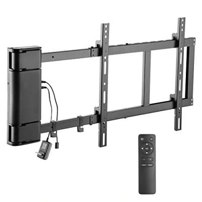 Abbildung von RICOO Elektrische TV Wandhalterung Schwenkbar für 32 65 Zoll Halterung SE2544 / Fernsehhalterung Wand Fernseher 55 bis 45 Kg max VESA 400x400 mm
