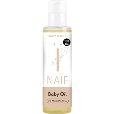 Abbildung von Naïf Sanftes Babyöl 100ml für Baby und Kind Natürliche Inhaltsstoffe Vegan