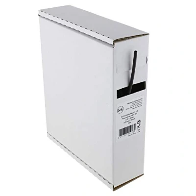 Abbildung von Schrumpfschlauch schwarz 3:1, 3,0 1,0mm, 10 Meter Spenderbox