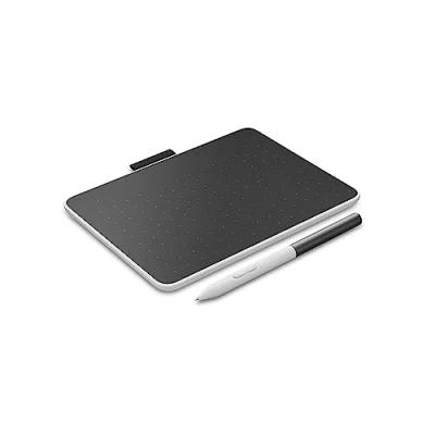 Abbildung von Wacom One S Stifttablett inkl. batterielosem EMR Stift, Bluetooth Verbindung, für Windows, Mac, Chromebook und Android ideal kreative Einsteiger, digitales Zeichnen alltägliche Büroarbeiten.
