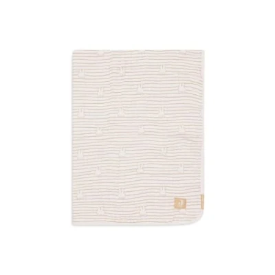 Abbildung von Jollein Babydecke Miffy Stripe Biscuit 75x100cm 100% Baumwolle Für Babywiege Musselindecke 0.5 TOG OEKO TEX Zertifiziert