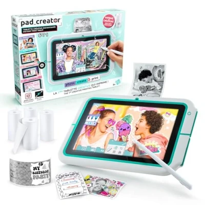 Abbildung von Canal Toys Pad Creator Instant Print Kreativtablet für Kinder Fotobearbeitung &amp; Direktdruck DIY Zeichnen Drucken CLK 023, Mehrfarbig