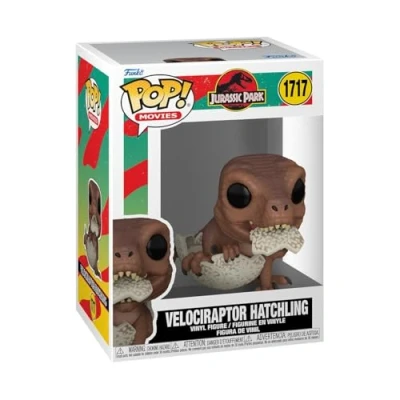 Abbildung von Funko POP! Movies: Jurassic Park Hatchling Velociraptor Vinyl Sammelfigur Geschenkidee Offizielle Handelswaren Spielzeug Für Kinder und Erwachsene Movies Fans