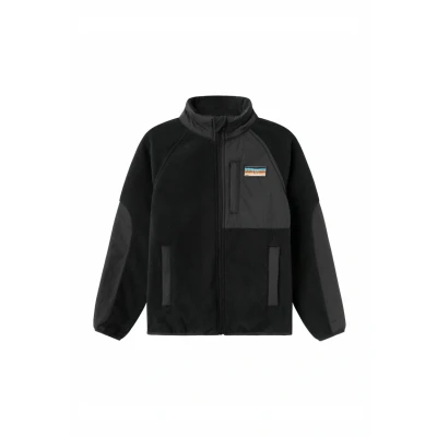 Abbildung von NAME IT Unisex NKNMYLES Fleece Jacket NOOS Fleecejacke, Black, 116