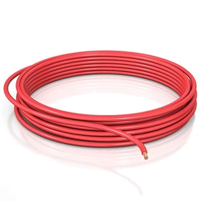 Abbildung von DCSk Fahrzeugleitung 2,5mm² 10m FLRY B asymmetrisch 2.5 mm² KFZ Kabel Litze Rot 2 5mm2