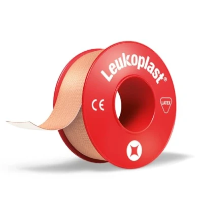 Abbildung von Leukoplast Rollenpflaster, medizinisches Tape zur Wundauflagen Fixierung, 1,25 cm x 5 m, 1 Rolle