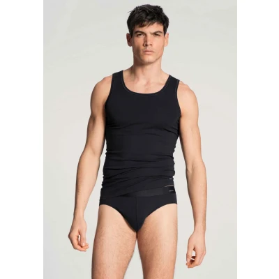 Abbildung von Calida Athletic Unterhemd/shirt, Herren, Größe: Small, Black