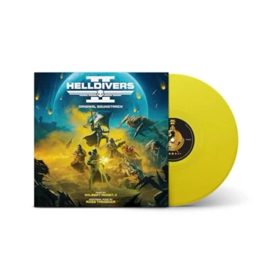 Abbildung von Helldivers 2 (Original Game Soundtrack) Vinyl Gelb Transparent