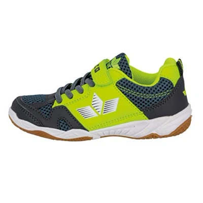 Abbildung von Lico Sport VS Unisex Kinder Hallenturnschuh, Anthrazit/ Lemon, 29 EU