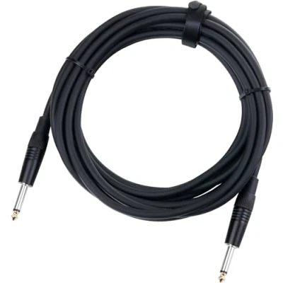Abbildung von Pronomic BOXJ 5 Lautsprecherkabel DJ PA Boxenkabel (Professionelles Boxenkabel, 6,3 mm Klinke, Länge 5m, säure und ölfest, Spannzangen Zugentlastung)