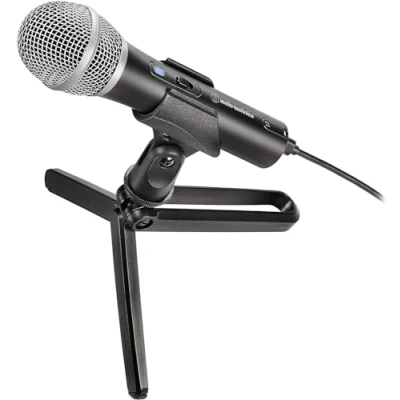 Abbildung von Audio Technica 2100x USB Streaming /Podcast mikrofon Schwarz