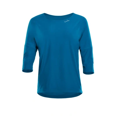 Abbildung von Winshape LONG Sleeve Langarmshirt, Damen, Größe: Medium, Teal green