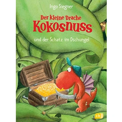 Abbildung von der kleine Drache Kokosnuss und Schatz im Dschungel (Die Abenteuer des kleinen Drachen Kokosnuss, Band 11)