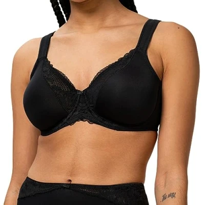 Abbildung von Triumph Modern Bügel BH, Damen, Größe: 105C, Schwarz