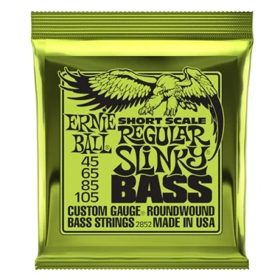 Abbildung von Ernie Ball Regular Slinky Nickel Wound Short Scale Bass Saiten, Stärke 50 105