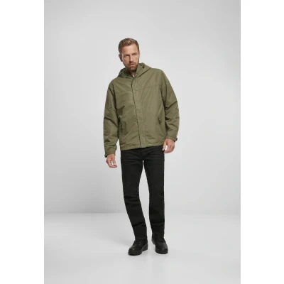 Abbildung von Brandit Leichte Jacke, Herren, Größe: Large, Olive