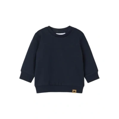 Abbildung von NAME IT Unisex Nbntakki Ls Noos Sweatshirt, Dark Sapphire, 86 EU