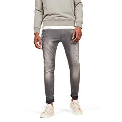 Abbildung von G STAR Revend Skinny Jeans Fit, Herren, Größe: 32x30, Slander grey superstech