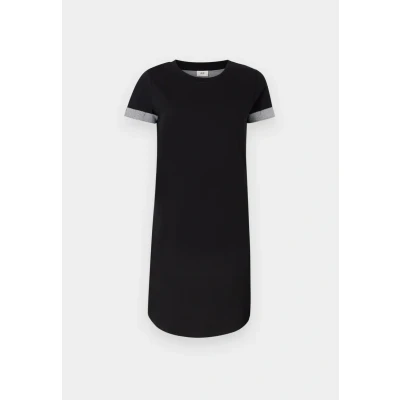 Abbildung von JDY Damen JDYivy Life S/S Dress Jrs Noos L ssiges Kleid, Schwarz, EU