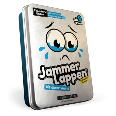 Abbildung von DENKRIESEN JAMMERLAPPEN® Collector&#039;s Edition Kartenspiel Ab 9 Jahren 2 6 Spieler Wasserfest Familienspiel