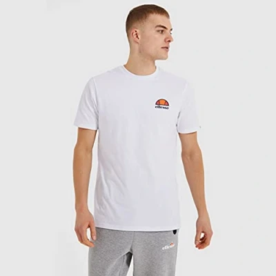 Abbildung von Ellesse Canaletto Tshirt print, Herren, Größe: Medium, Optic white