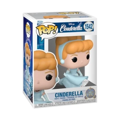 Abbildung von Funko Pop! Disney: Cinderellas 75th Cinderella Aschenputtel Vinyl Sammelfigur Geschenkidee Offizielle Handelswaren Spielzeug Für Kinder und Erwachsene Movies Fans