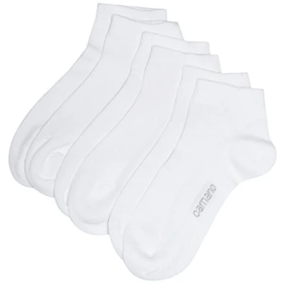 Abbildung von Camano Mädchen 3723 Füßlinge, 3er Pack, Weiß (White 1), 27 30