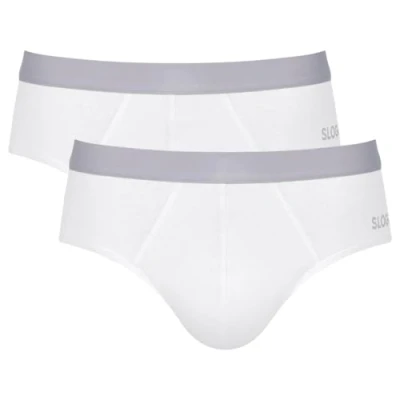 Abbildung von Sloggi MEN GO Brief 2 PACK Slip, Herren, Größe: Medium, White