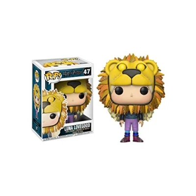 Abbildung von Funko 14944 POP! Vinylfigur: Harry Potter: Luna Lovegood w/ Lion Head