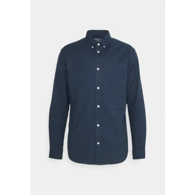 Abbildung von JACK &amp; JONES Herren Freizeit Hemd JPRBROOK Oxford Slim FIT Weiss Blau XS XXL, Größe:L, Farbe:Navy Blazer 12192150