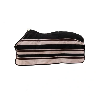Abbildung von Kentucky Fleece Show Rug Heavy Stripes Brown/Beige