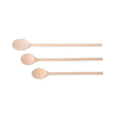 Abbildung von HENDI Kochlöffel Holz 3 Stk. 30 cm / 35 40 cm, Holzkochlöffel 3er Set