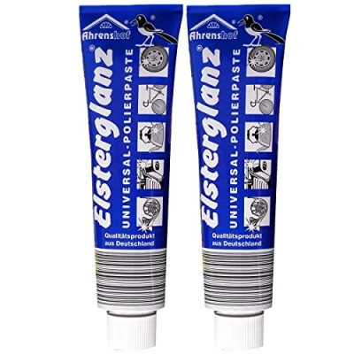 Abbildung von Elsterglanz Universal Politur Polierpaste, 2x 150ml