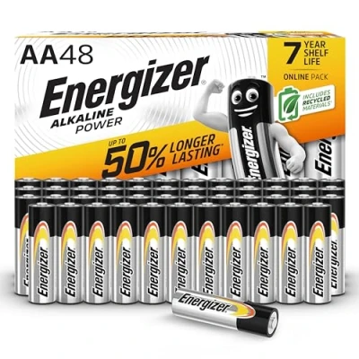 Abbildung von Energizer Batterien AA, Alkaline Power Batterie, 48 Stück