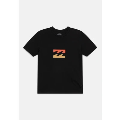 Abbildung von Billabong TEAM WAVE TEES Unisex Tshirt print für Kinder, Größe: 152, Black