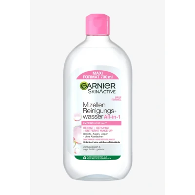 Abbildung von Garnier Mizellen Reinigungswasser, Für eine sanfte Reinigung und schonendes Abschminken, Beruhigendes feuchtigkeitsspendendes Gesichtswasser, SkinActive, 1 x 700 ml
