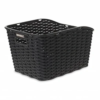 Abbildung von Basil Fahrradkorb Weave Wp, Black, einheitsgröße