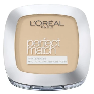 Abbildung von L&#039;Oréal Paris Perfect Match Powder Puder, Damen, Größe: 9 g, 4n beige