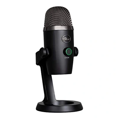 Abbildung von Blue Yeti Nano Premium USB Mikrofon für Aufnahmen, Streaming, Gaming, Podcasting auf PC und Mac, Mit VO!CE Effekten, Nieren Kugelcharakteristik, Latenzfreies Monitoring Schwarz