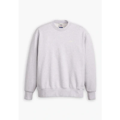 Abbildung von Levi&#039;s Authentic CREW Sweatshirt, Herren, Größe: XS, Light gray heather