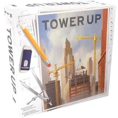 Abbildung von Asmodee Monolith Tower up Gesellschaftsspiele Brettspiele Entwicklungsspiel ab 8 Jahren 2 bis 4 Spieler französische Version