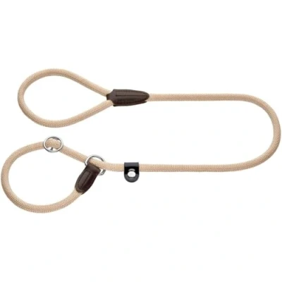 Abbildung von HUNTER FREESTYLE Retriever Leine, mit integrierter Halsung, witterungsbeständig, 0,8 x 170 cm, beige