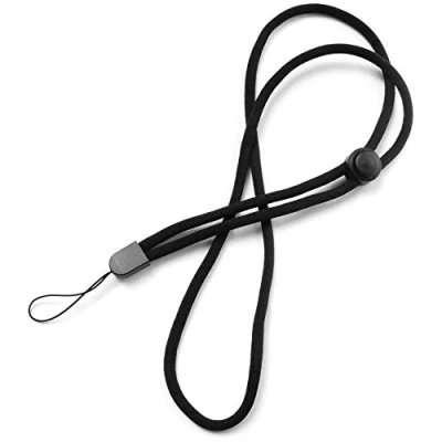 Abbildung von trage.band® langes verstellbares extra stabiles Umhängeband/Trageband, schwarz