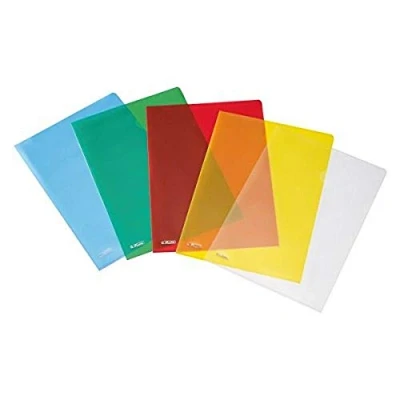 Abbildung von Herlitz 50009084 Aktenhülle A4 Pyramide, farbig sortiert, 10 Stück im Polybeutel